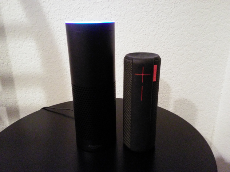 Amazon Echo vs. Logitech UE Boom